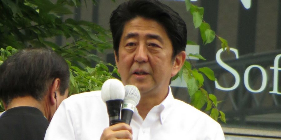 Prime Minster Shinzo Abe | Photo Credit: Ogiyoshisan